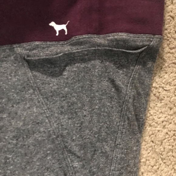 Pink Victoria’s Secret Dark Gray/Purple Yoga Pants - Picture 3 of 7